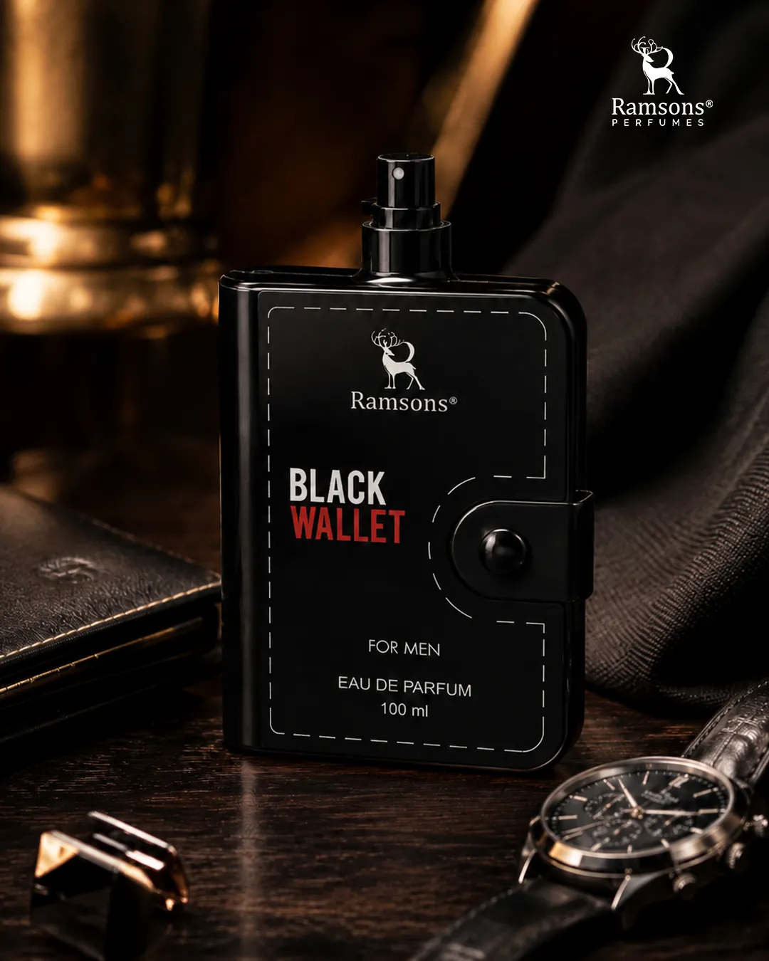 Bold Men’s Fragrance for Evening and Office Wear