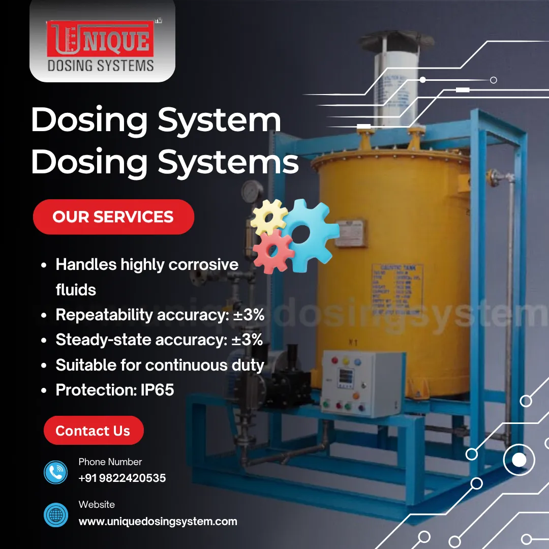 Top Benefits of Using Dosing Systems in Water Treatment and its Manufacturers