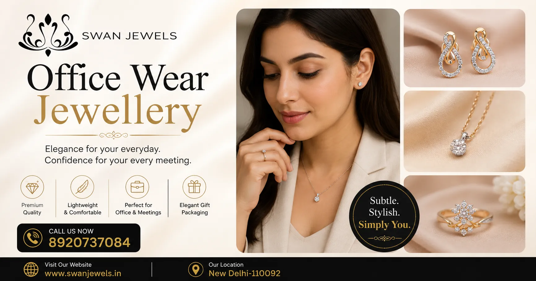How to Choose the Best Office Wear Jewellery for Professionals?