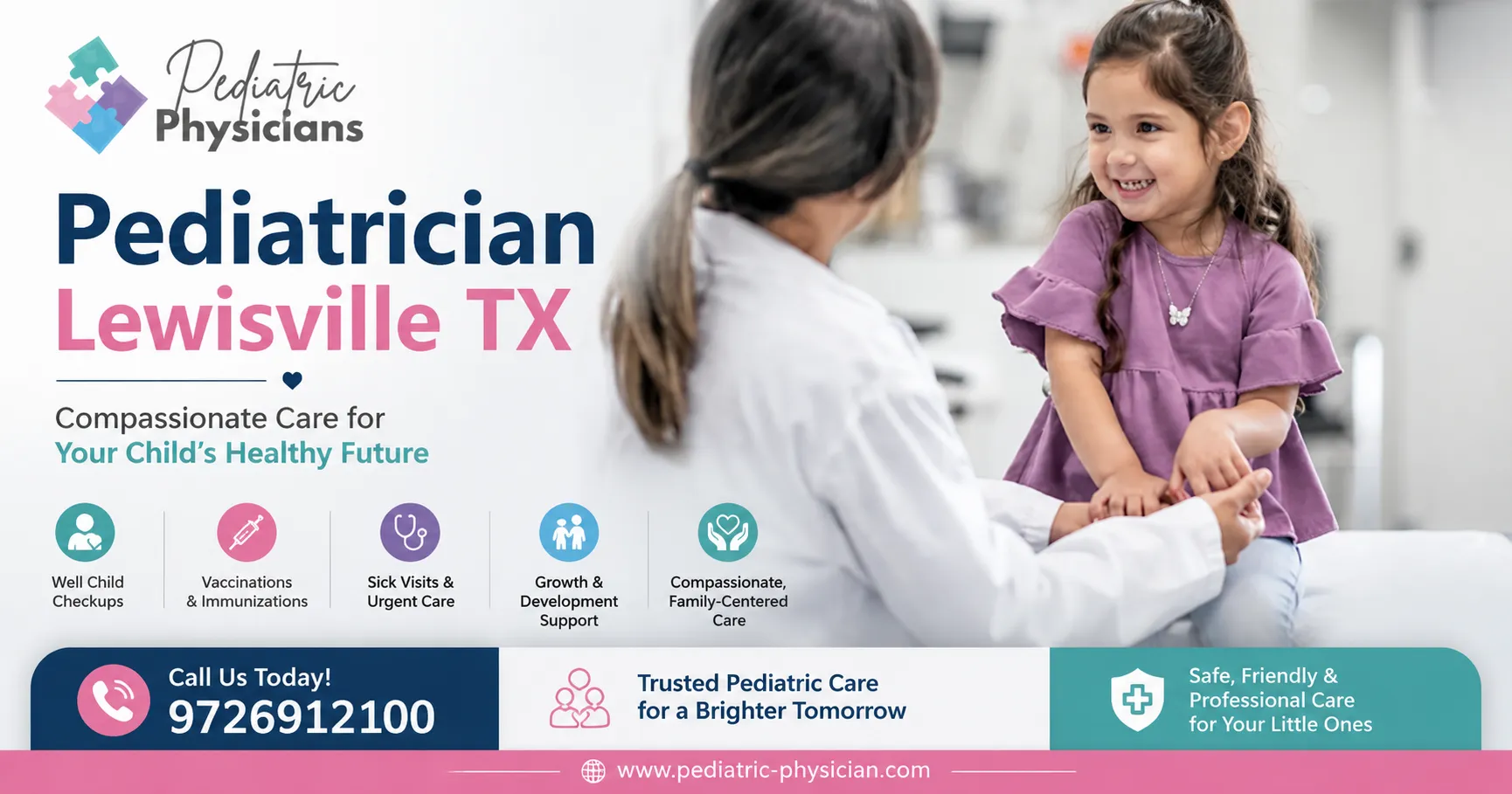 Top 10 Reasons Families Trust a Pediatrician Lewisville TX