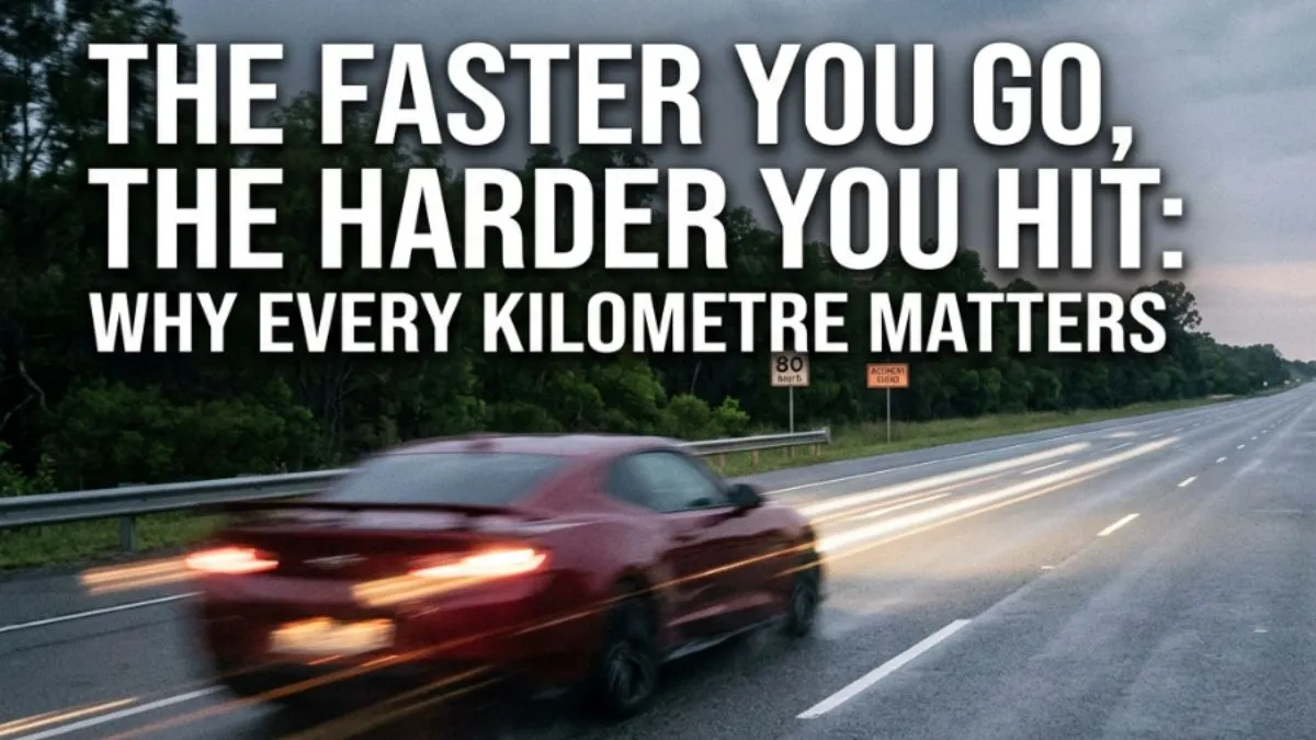 The Faster You Go, the Harder You Hit: Why Every Kilometre Matters