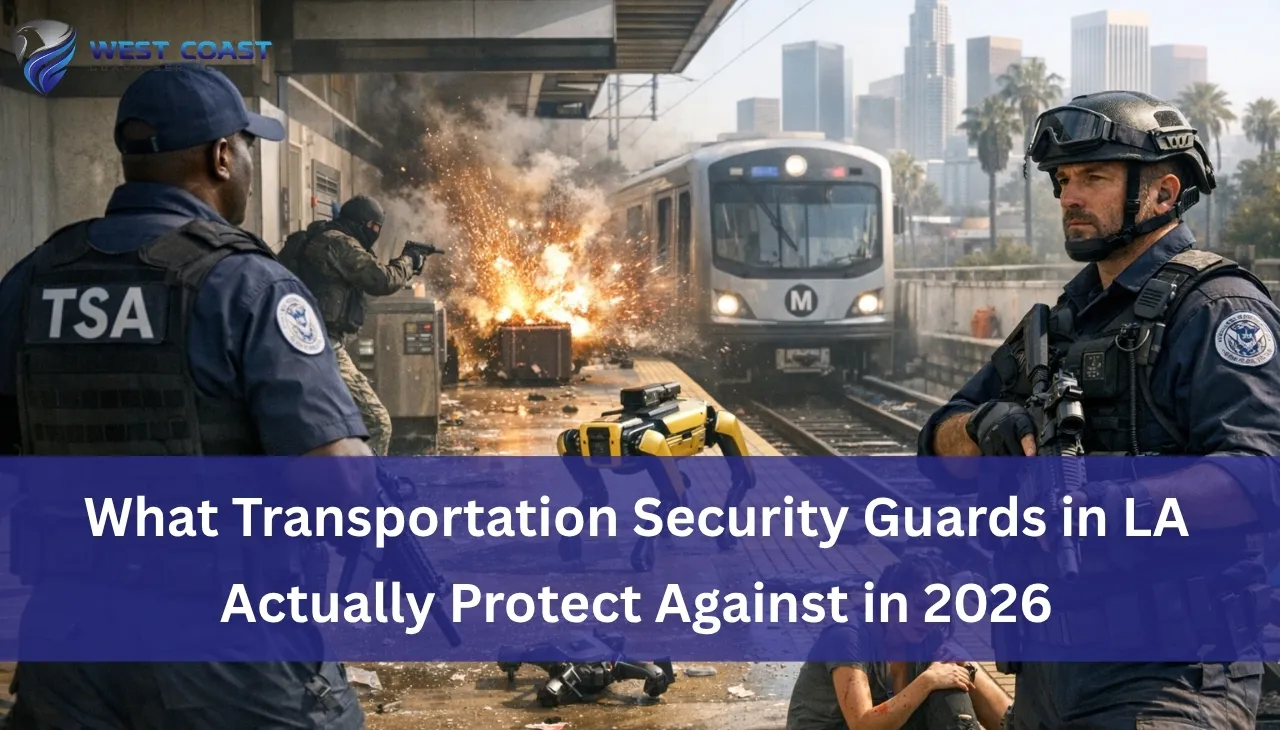What Transportation Security Guards in LA Actually Protect Against in 2026