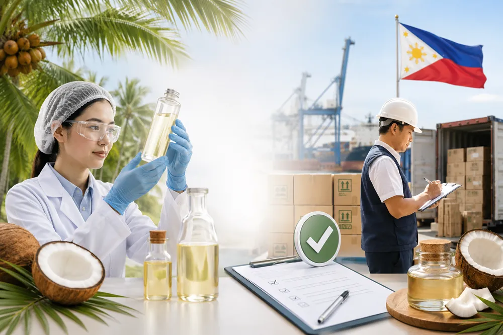Inspection Company in The Philippines for Virgin Coconut Oil Compliance: An Insight