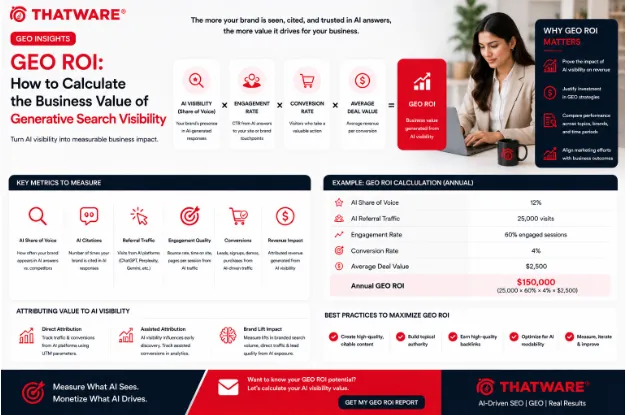 Measuring the Machine: How to Calculate GEO ROI for Enterprise Brands