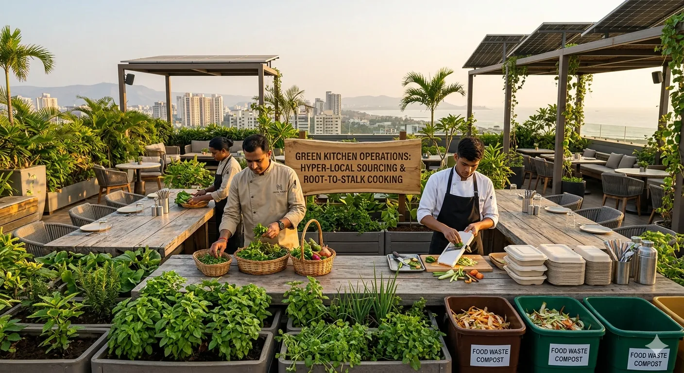 Sustainability on the Rooftop: Green Kitchen Operations at Nova House
