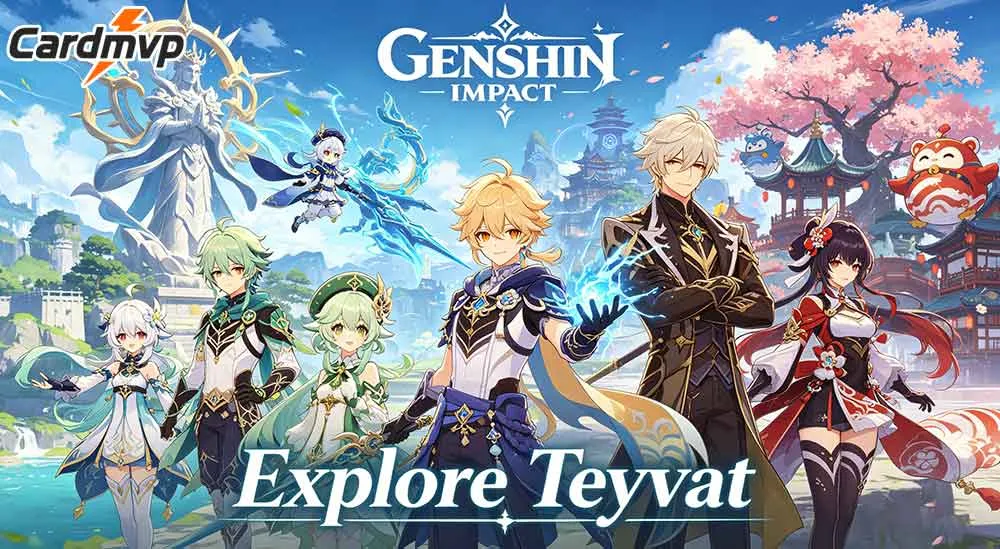 Genshin Impact Global Server Recharge Guide – Pay with Local Overseas E-Wallets Too