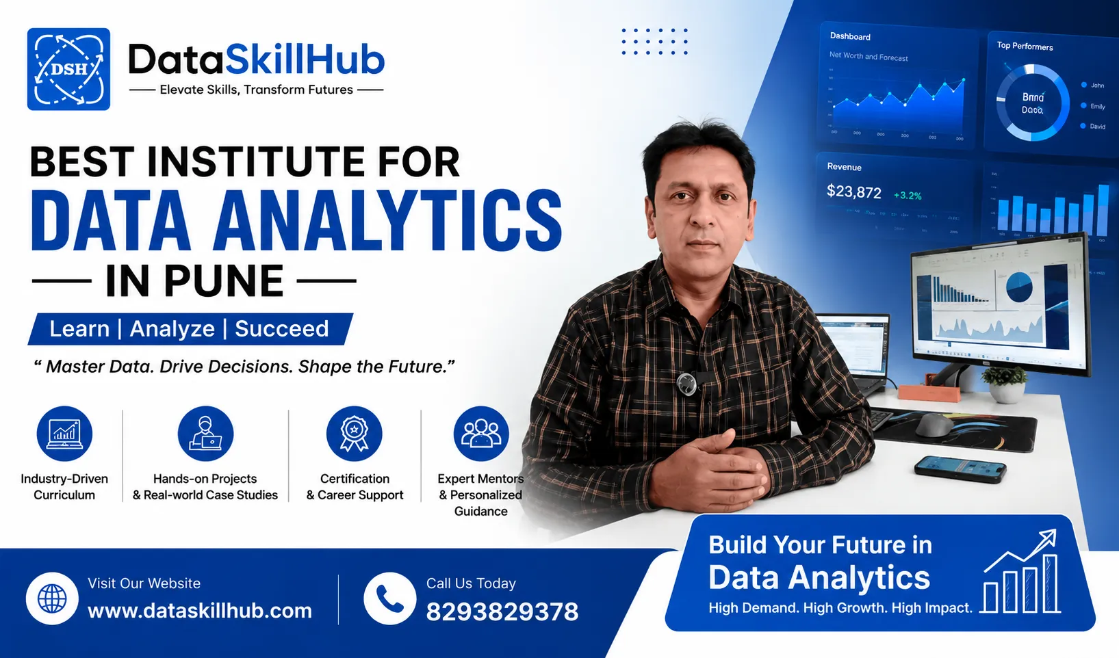 Why Best Institute for Data Analytics Helps Growth