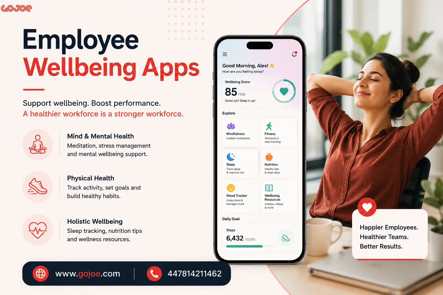 Employee Wellbeing Apps That Drive Workplace Success