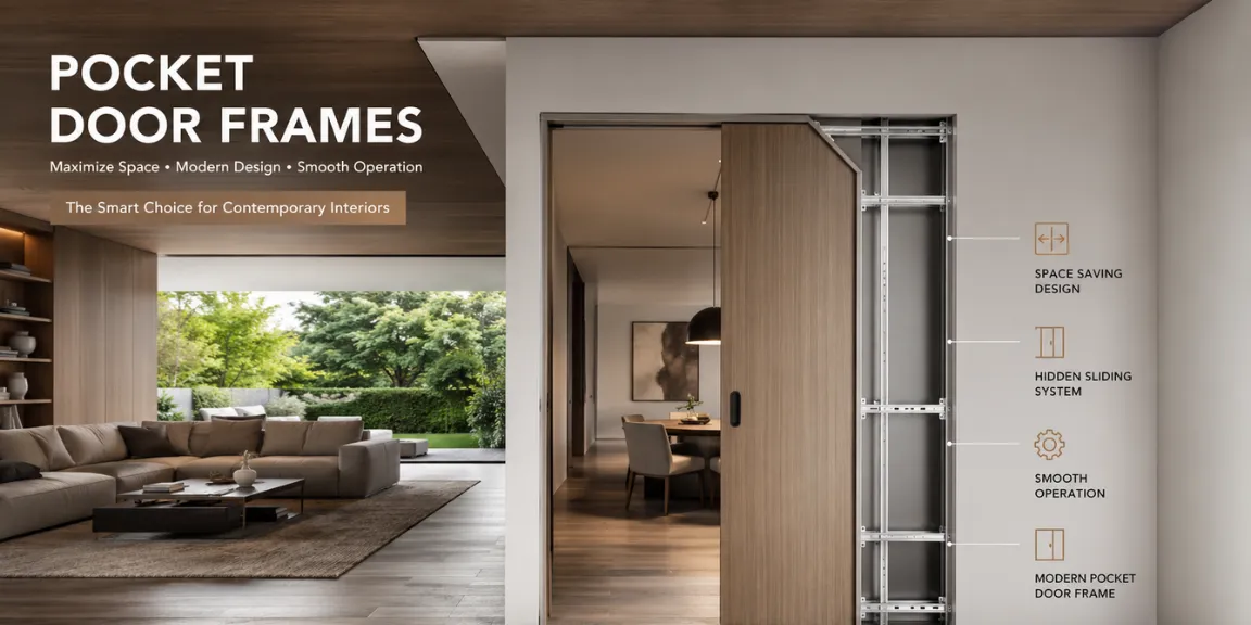 Pocket Door Frames : The Smart Solution for Modern Space-Saving Interiors