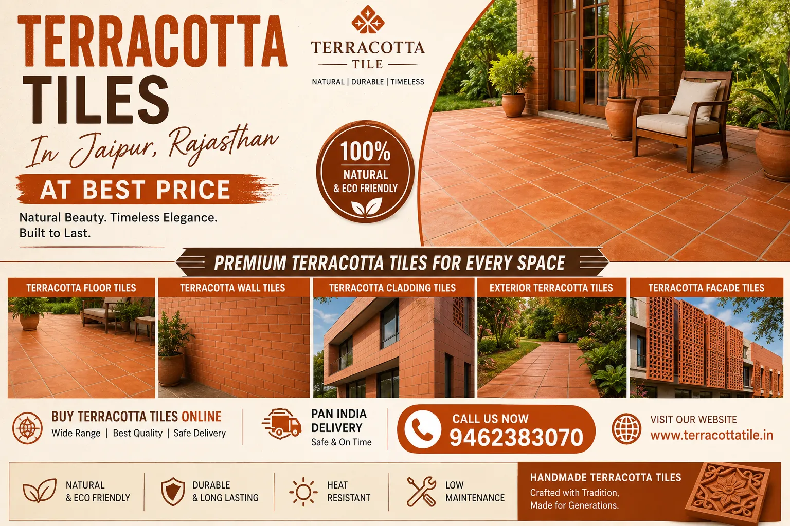 Terracotta Tiles In Jaipur Rajasthan At Best Price