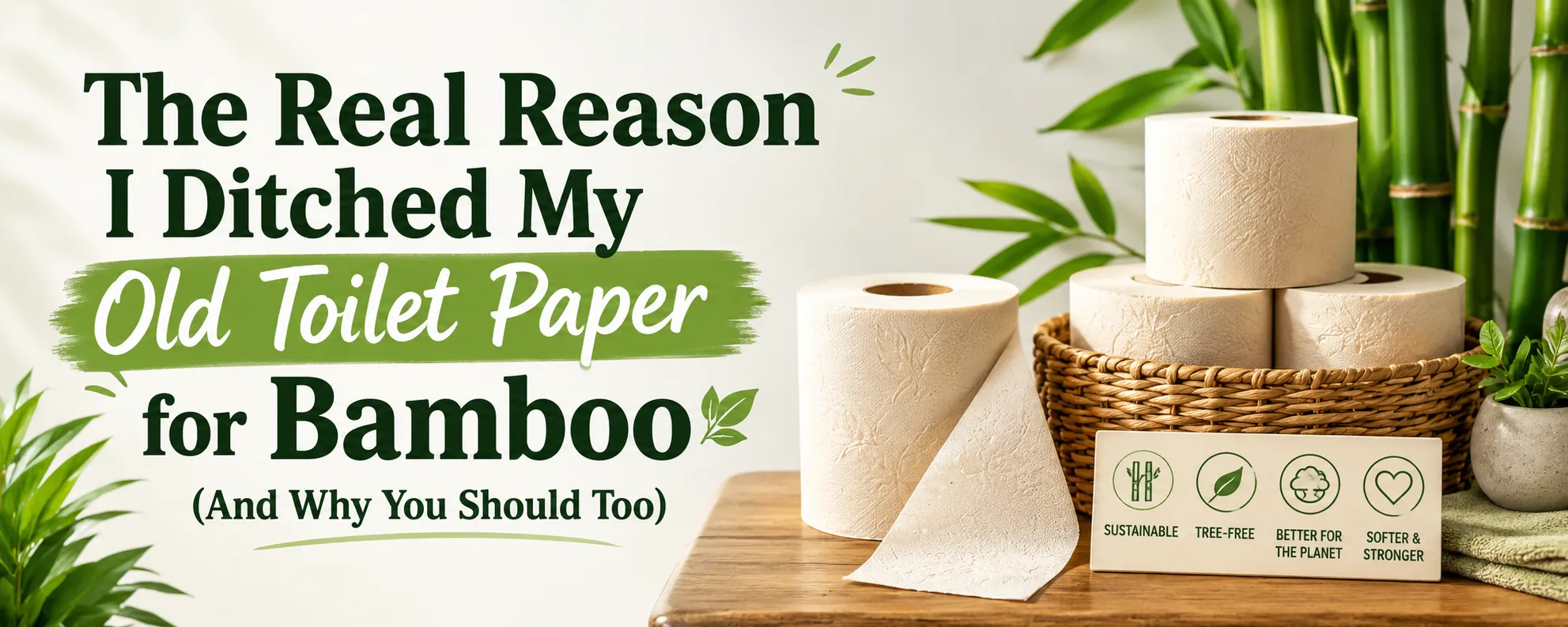 The Real Reason I Ditched My Old Toilet Paper for Bamboo (And Why You Should Too)