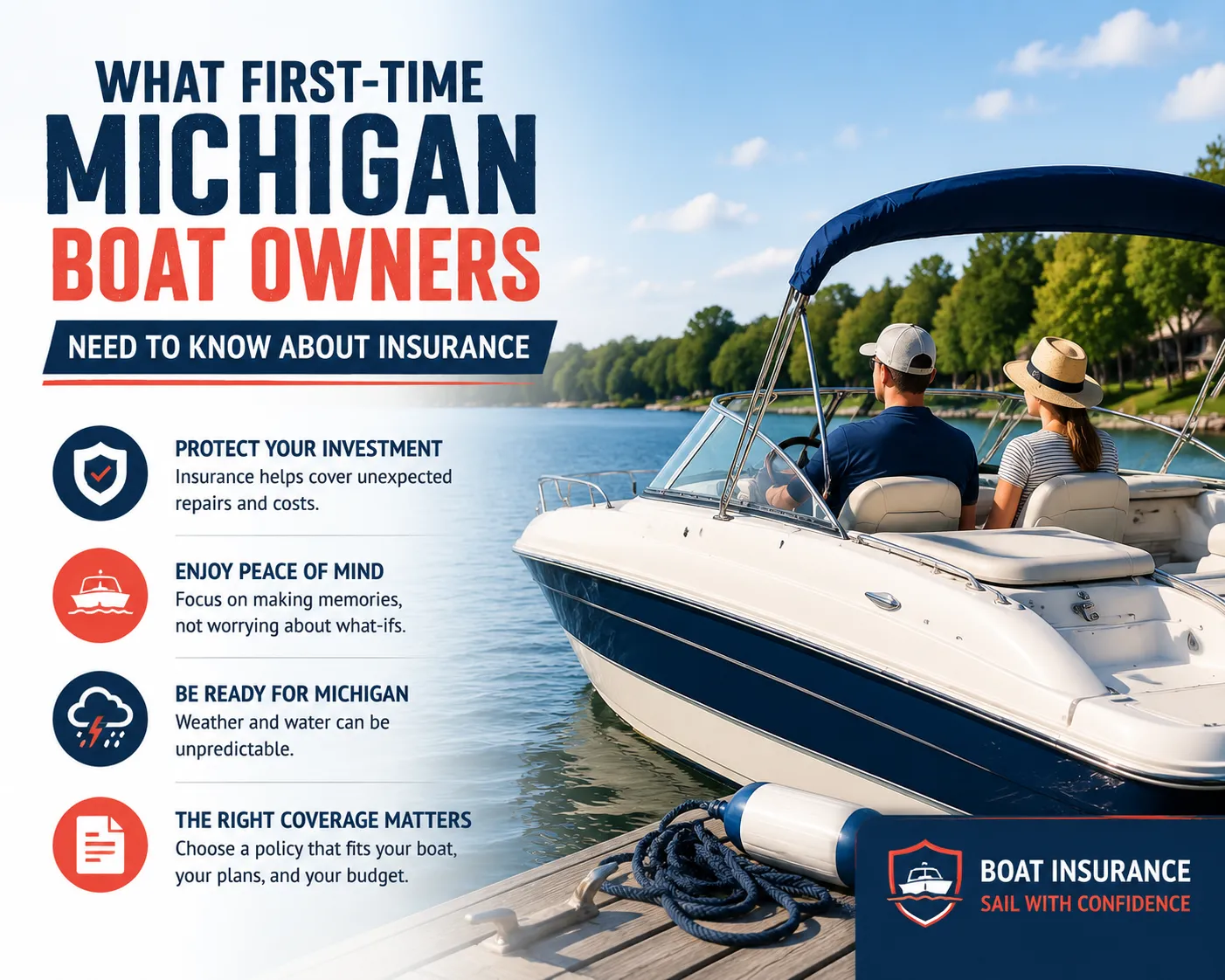 What First-Time Michigan Boat Owners Need to Know About Insurance