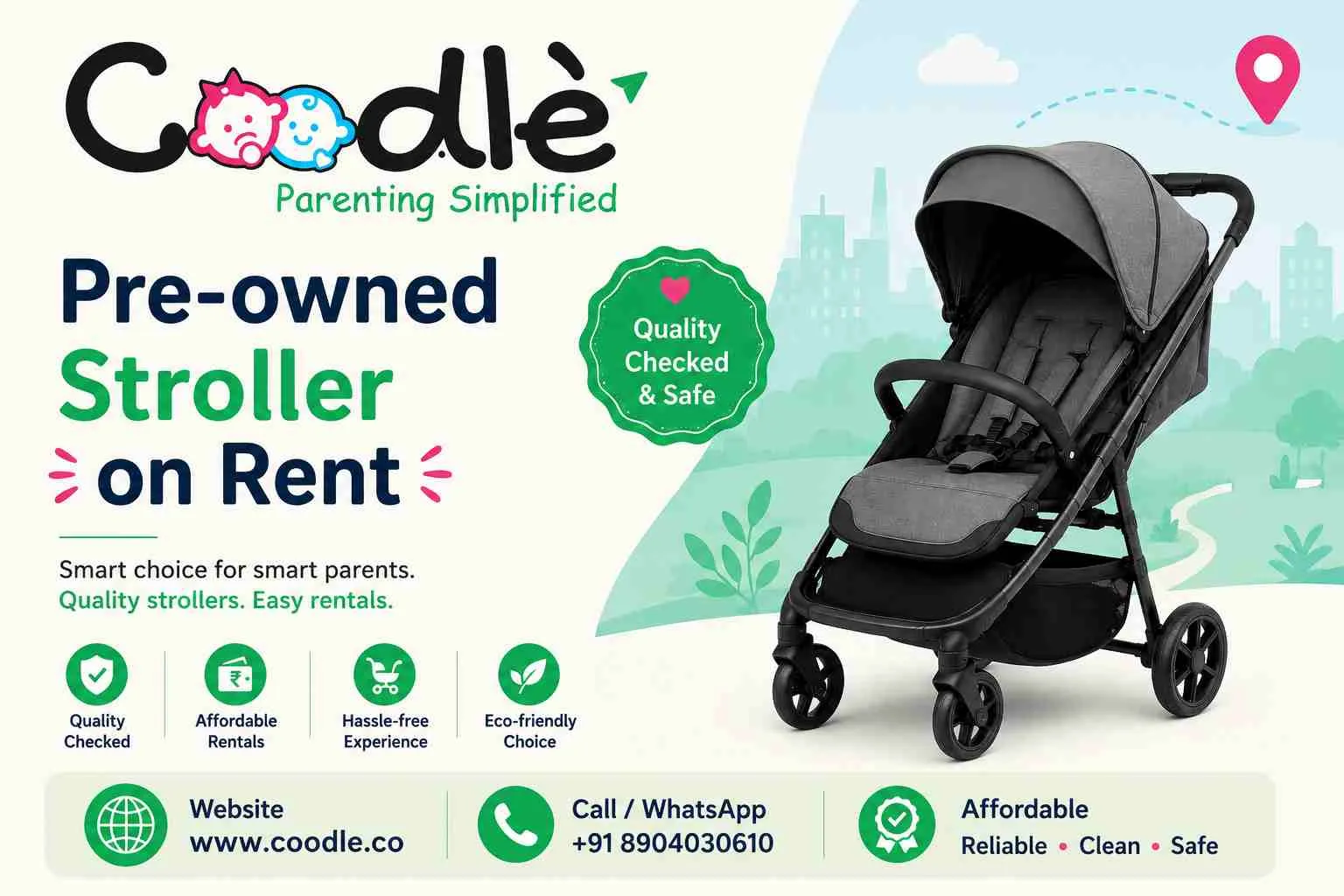 Pre-Owned Stroller on Rent