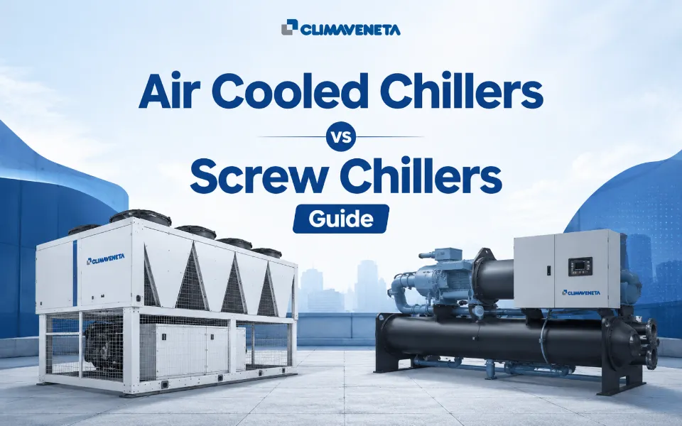 Air Cooled Chillers vs Screw Chillers Guide