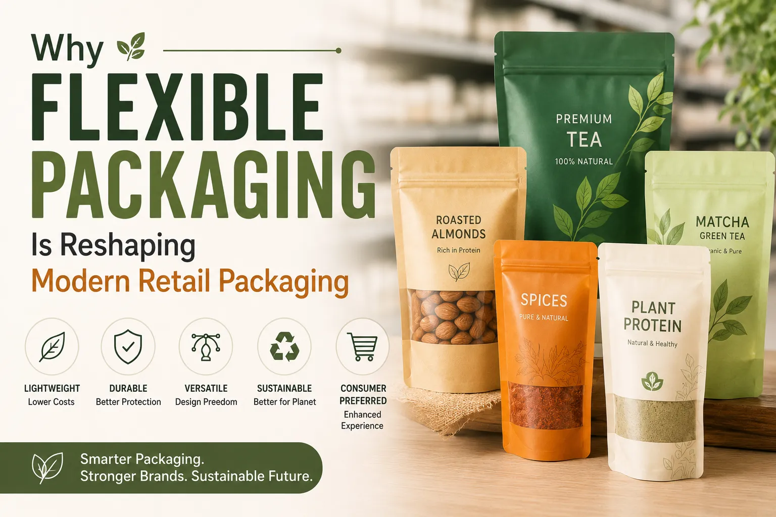 Why Flexible Packaging Is Reshaping Modern Retail Packaging