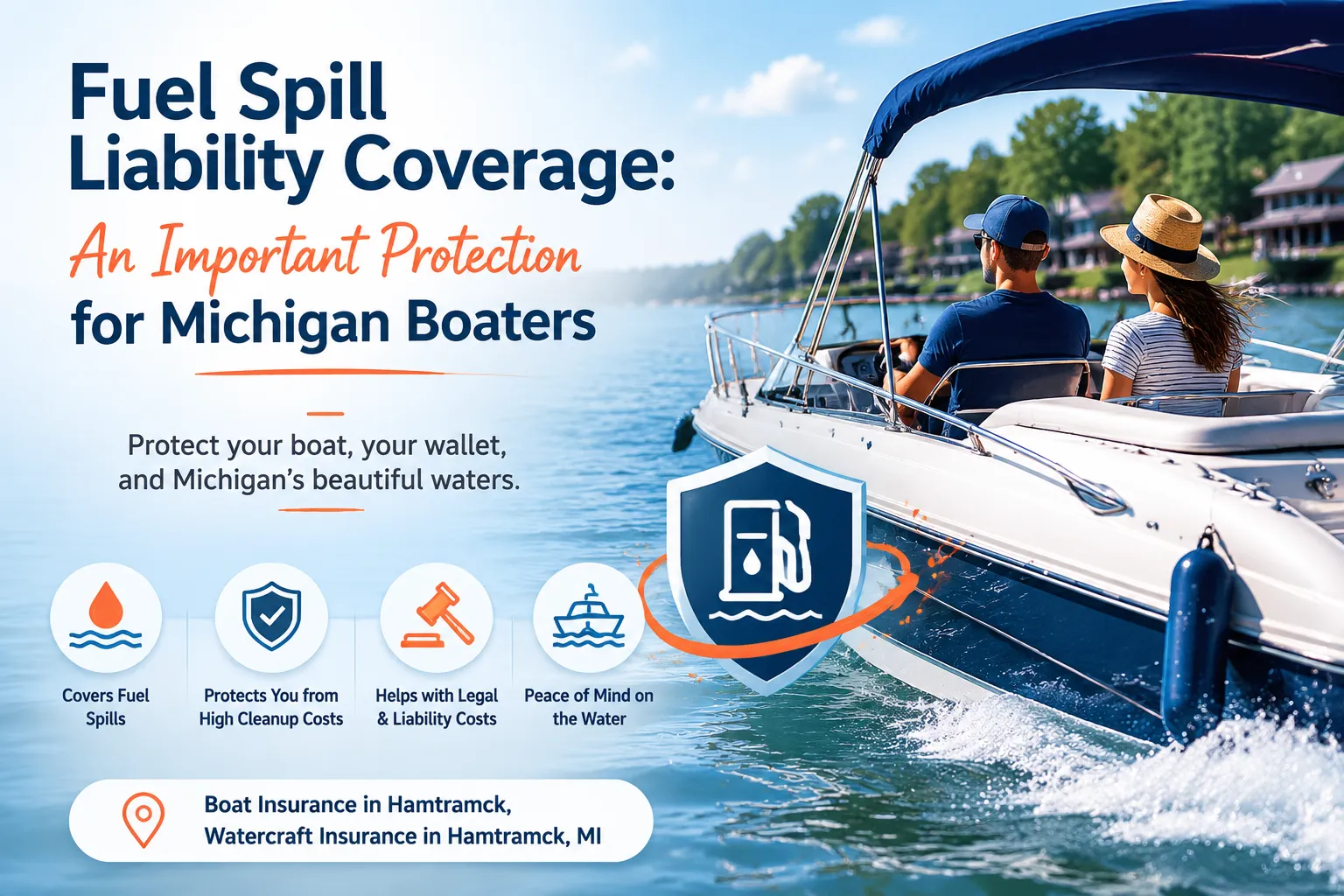 Fuel Spill Liability Coverage: An Important Protection for Michigan Boaters