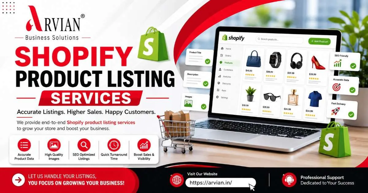 How Shopify Product Listing Services Support Online Growth