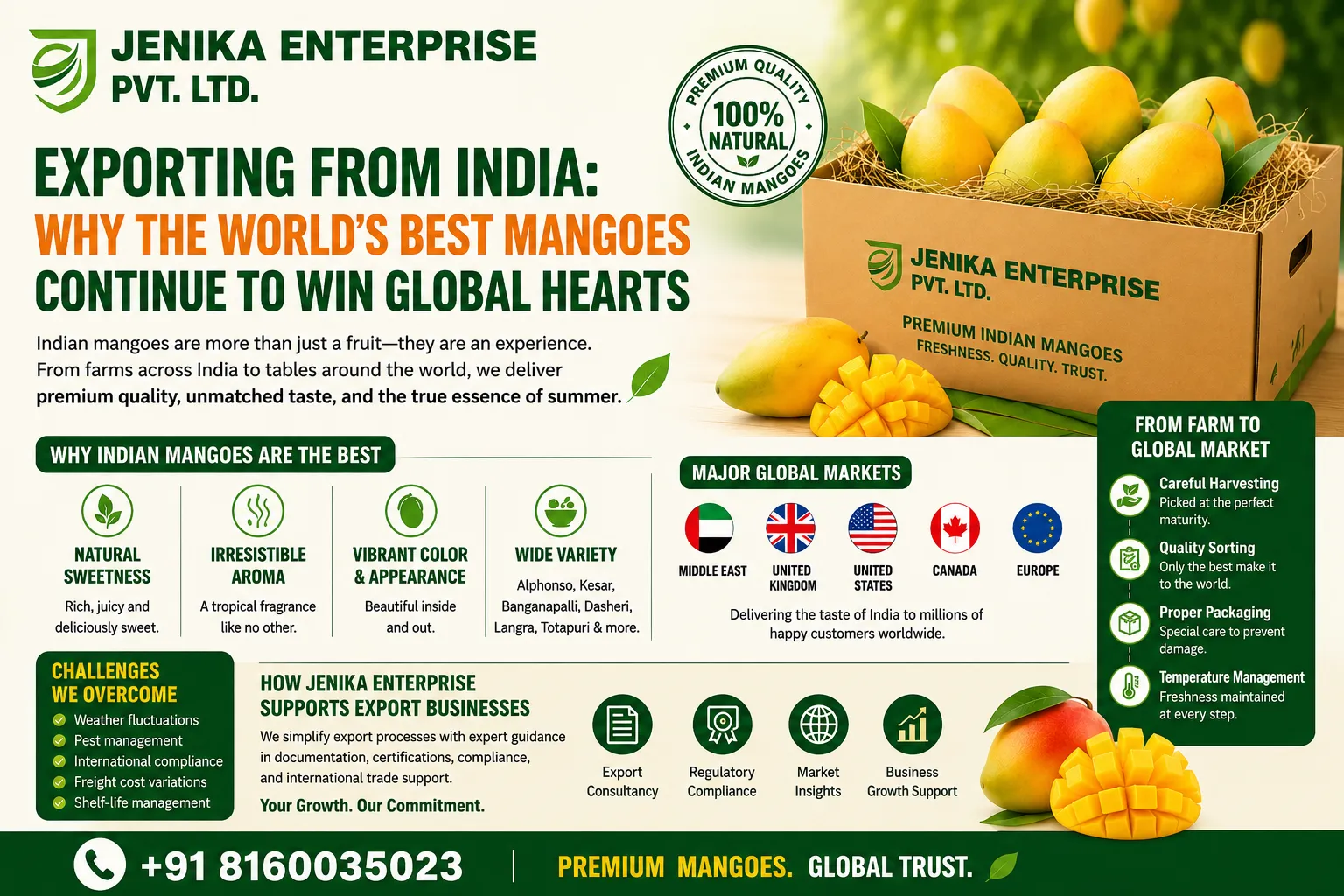 Fresh Mango Export from India