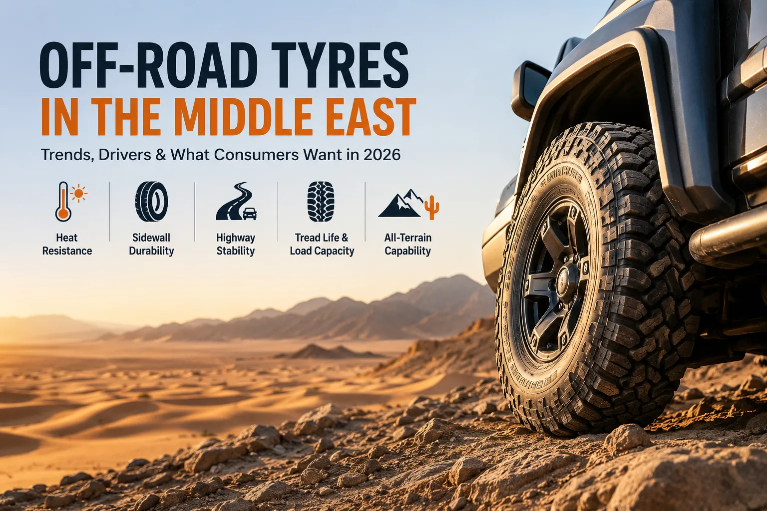 What Drivers Across the Middle East Are Looking for in Off-Road Tyres in 2026