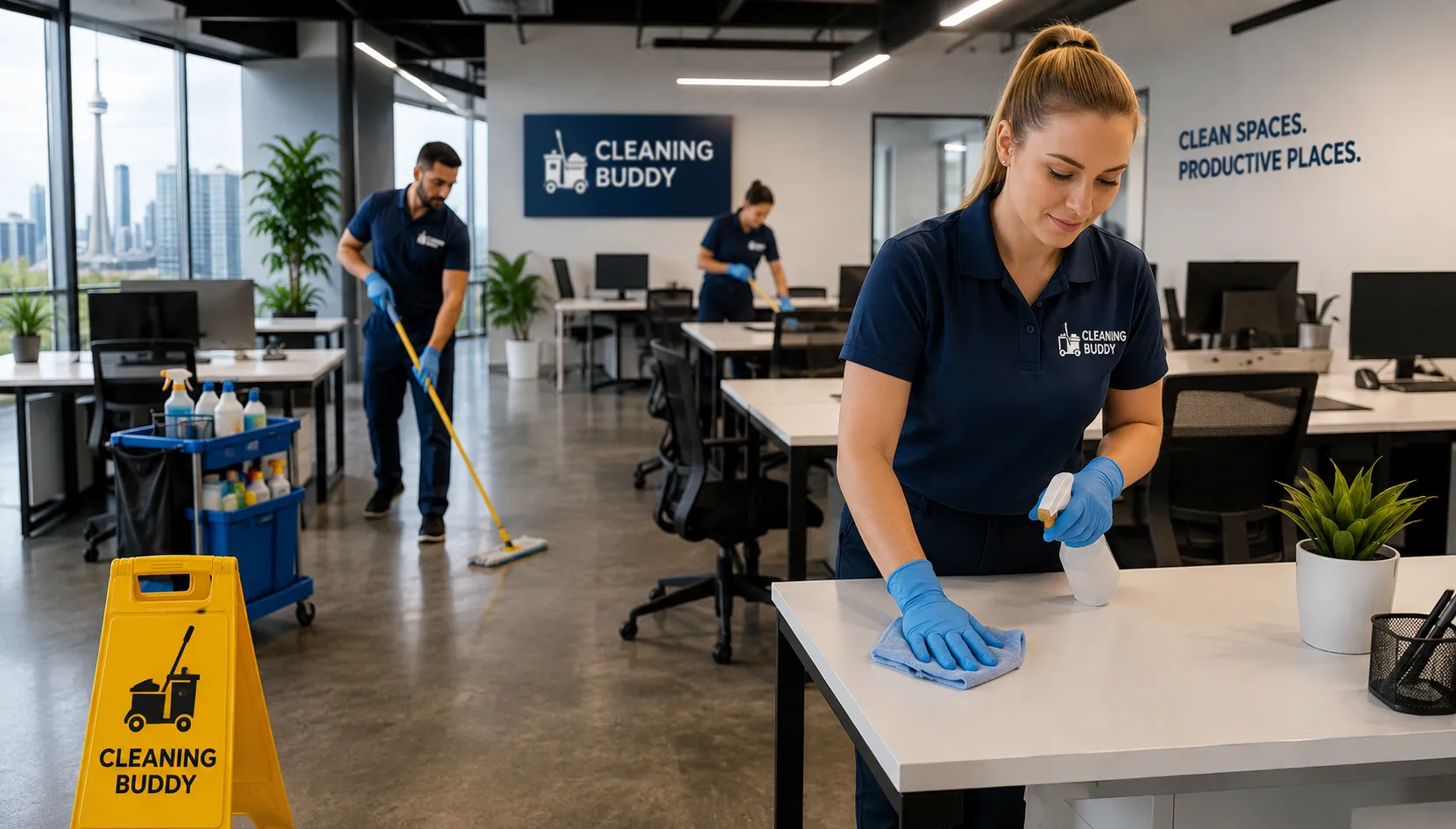 Commercial Cleaning in Toronto That Helps Shared Workspaces Stay Fresh During High Traffic Weeks