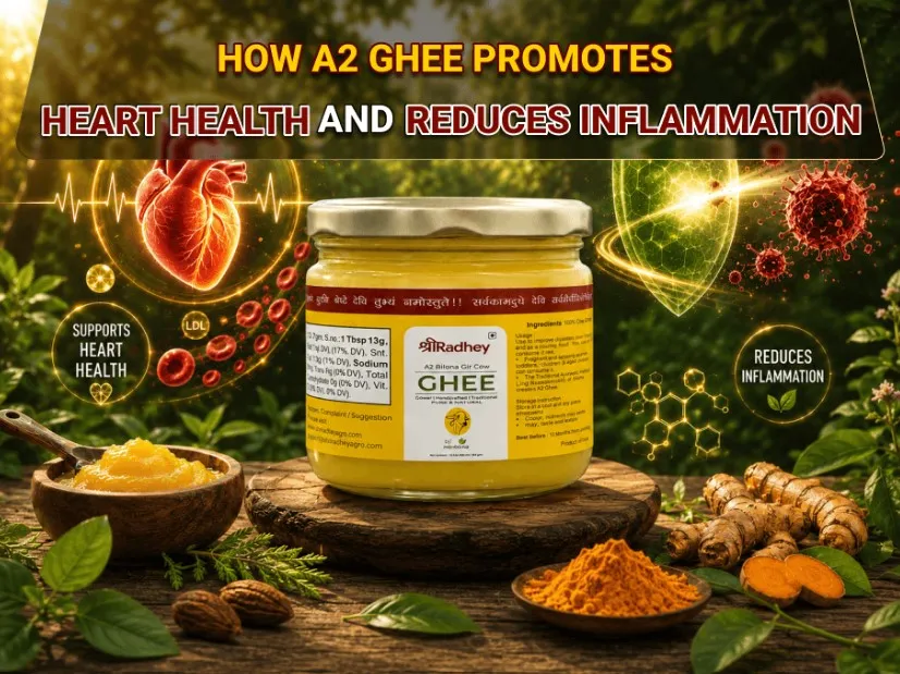 How A2 Ghee Benefits Heart Health