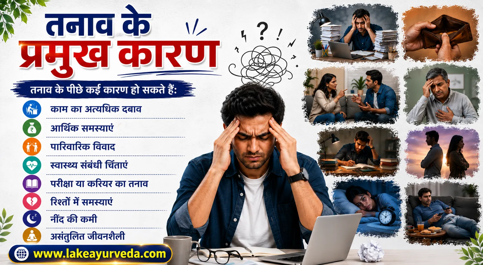 तनाव के लक्षण: आपके शरीर और व्यवहार पर प्रभाव