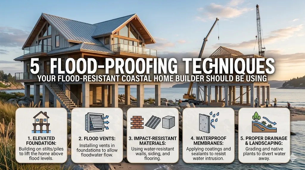 5 Flood-Proofing Techniques Your Flood-Resistant Coastal Home Builder Should Be Using