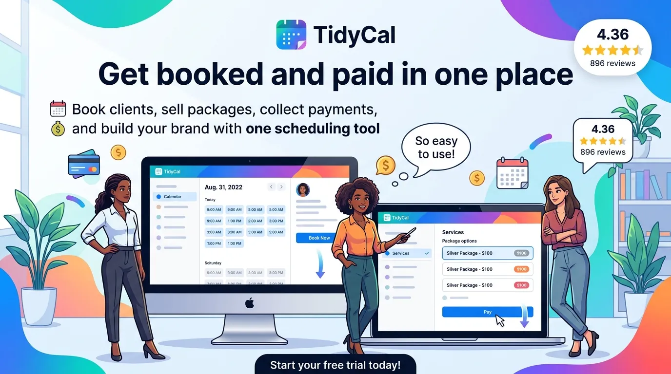 Here's how TidyCal helped me get clients and money all in one go – my honest review.