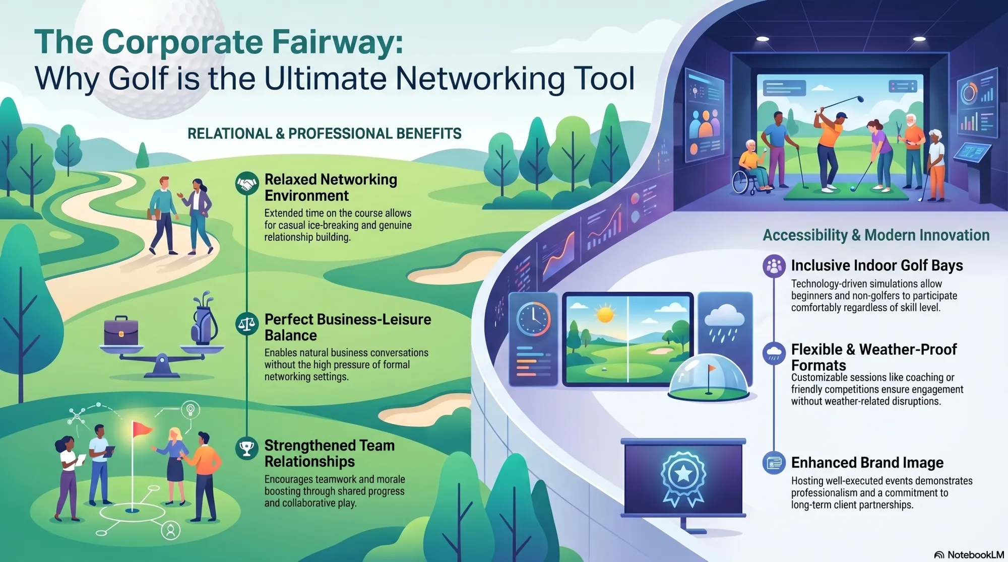 Why Golf is the Perfect Sport for Corporate Networking Events