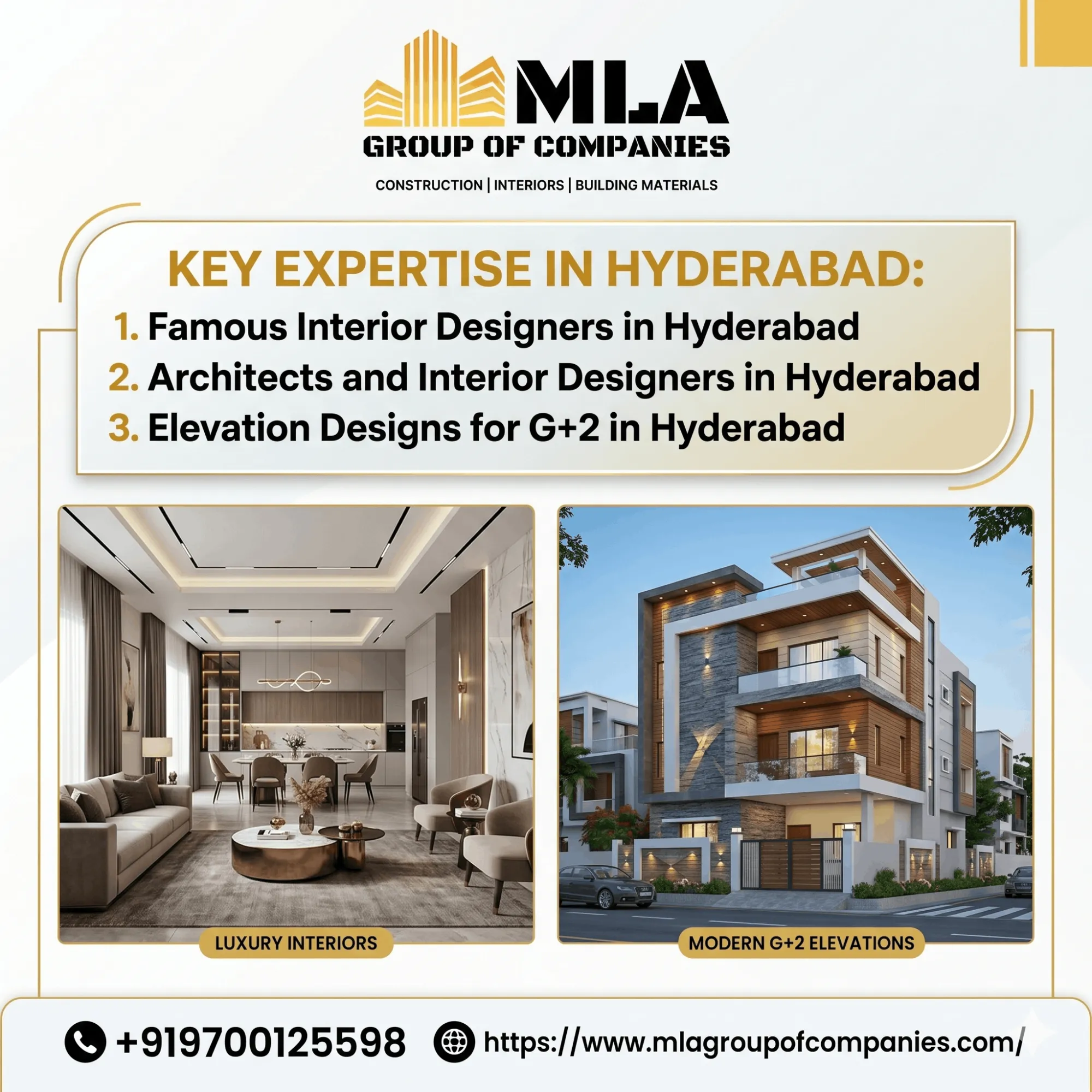 Famous Interior Designers in Hyderabad Transforming Modern Living Spaces