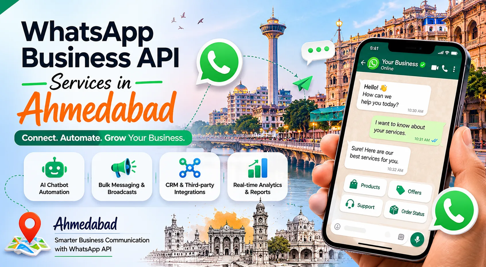 Why Businesses Are Adopting Whatsapp api solutions ahmedabad
