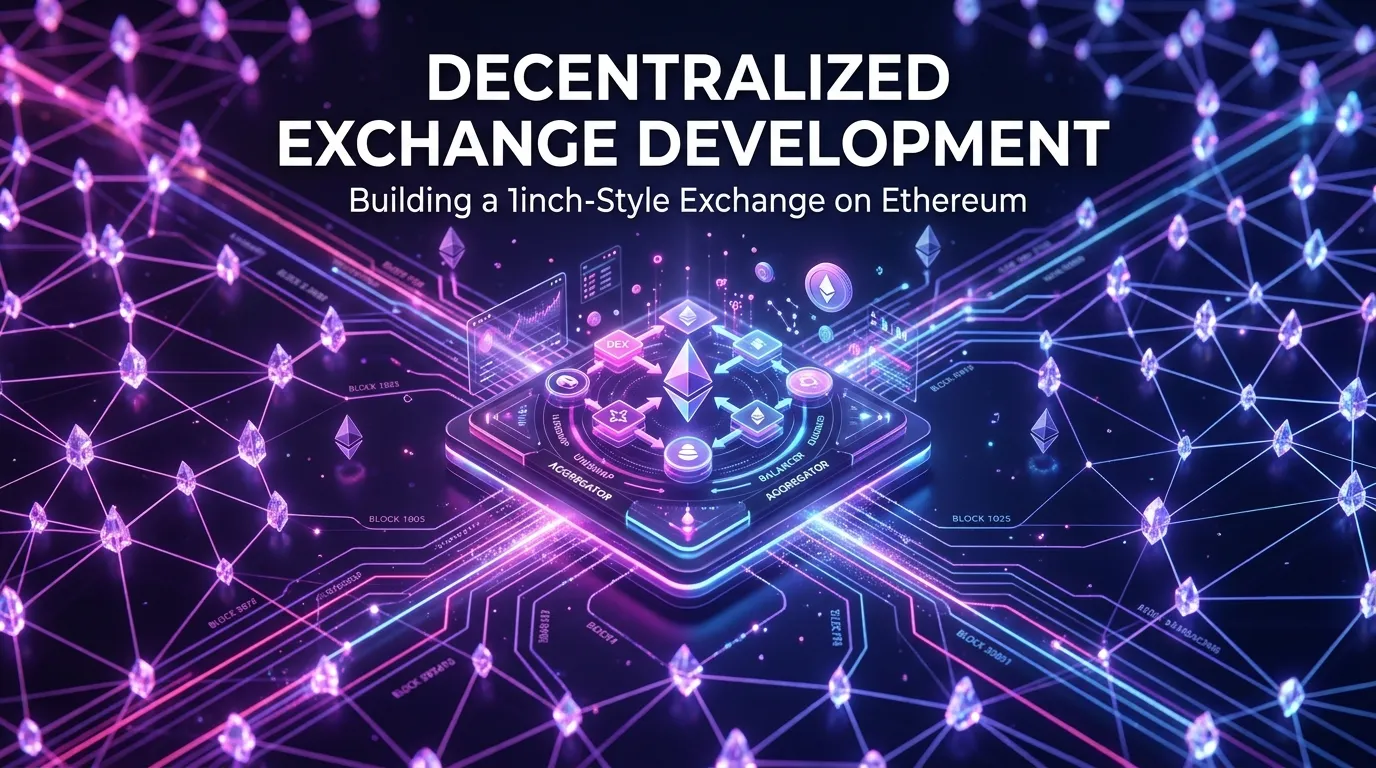 Decentralized Exchange Development: How to Build a 1inch-Style Exchange on Ethereum