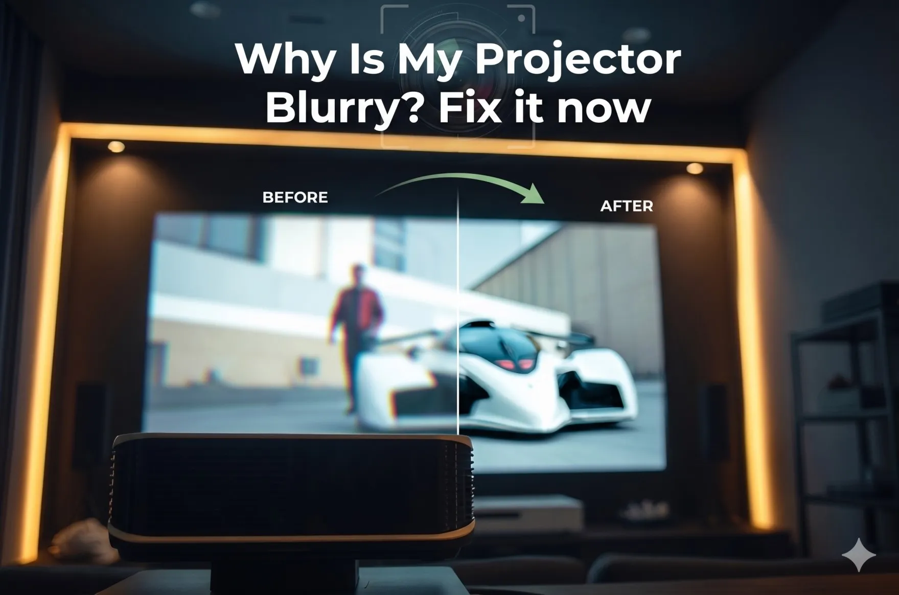Why Is My Home Theater Projector Blurry and How Can I Fix It?