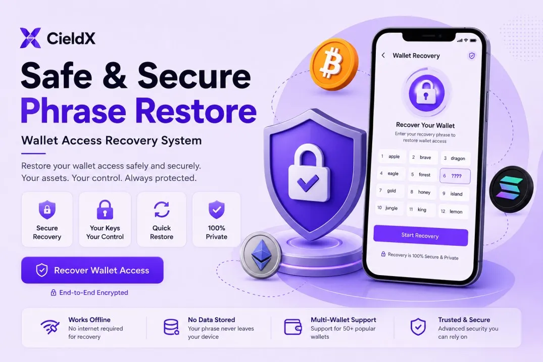 Recovering Seed Phrase Now easy for Crypto users