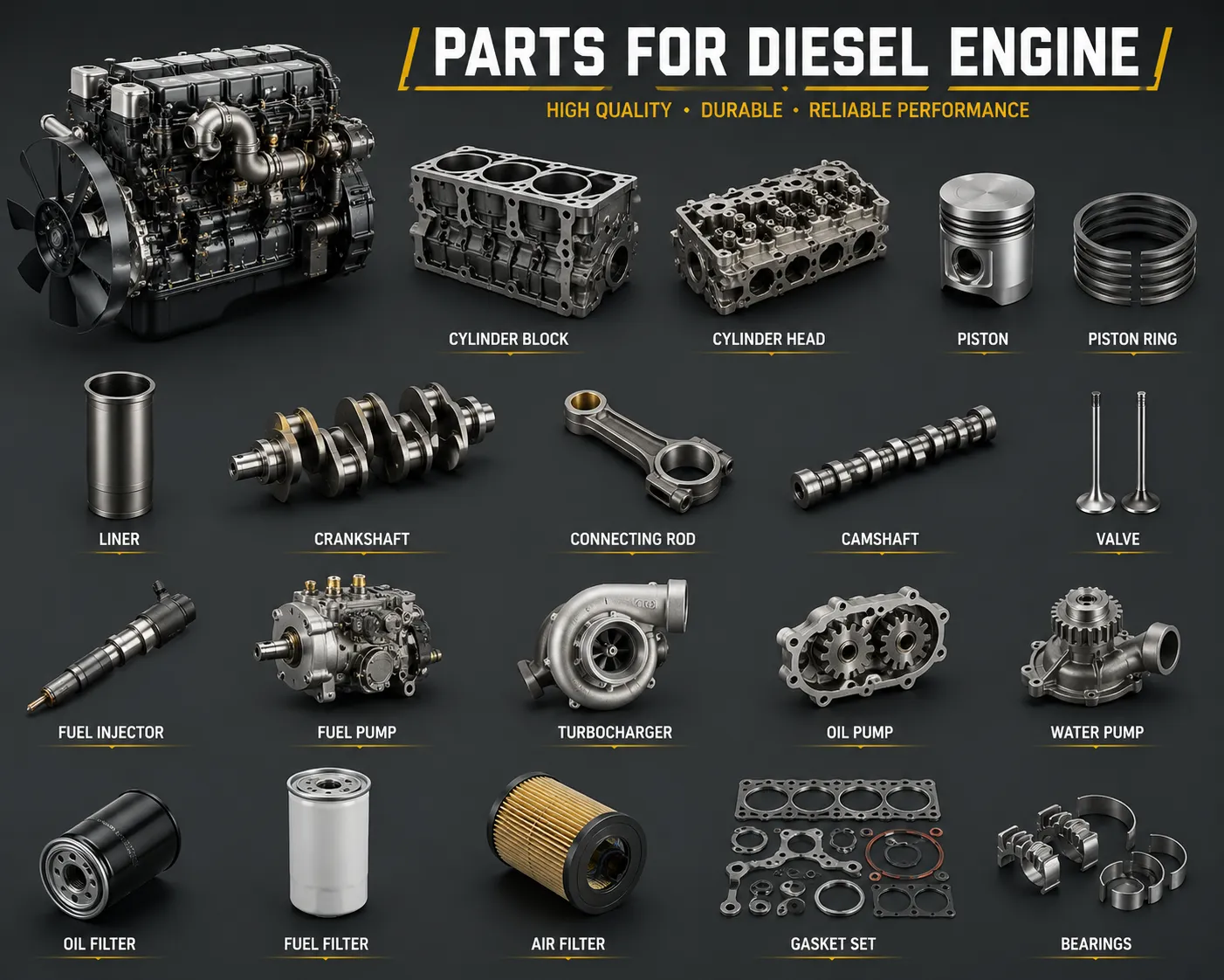 Parts for Diesel Engine: Understanding the Components That Power Performance: