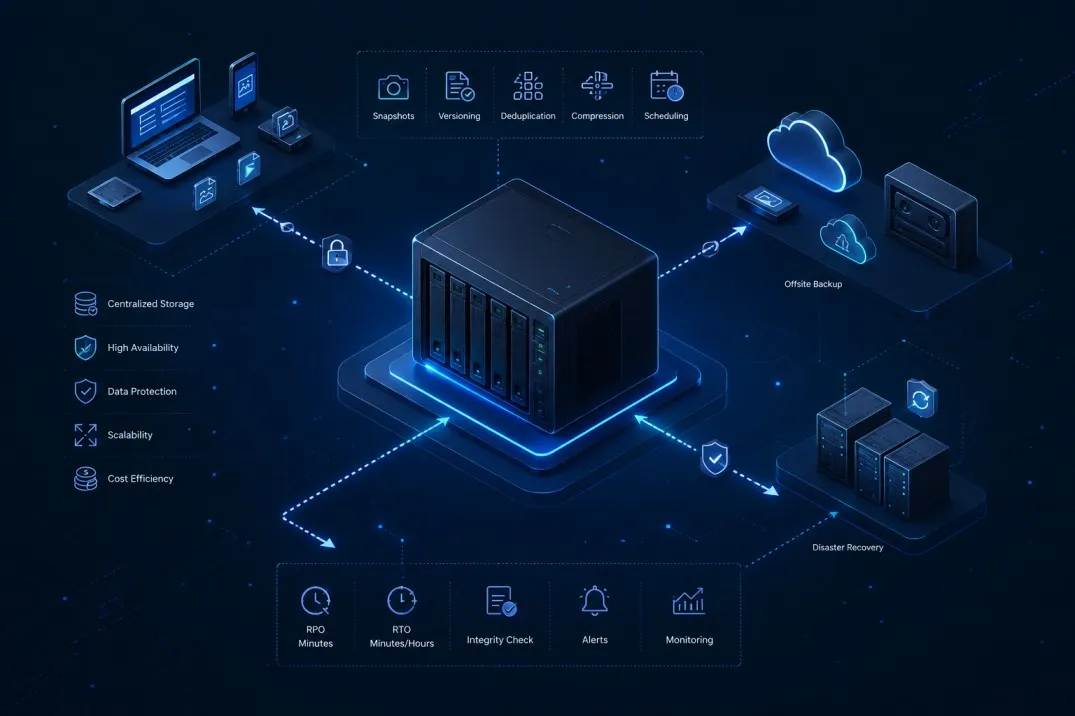 The Impact of NAS Storage Solutions on Enterprise Backup and Recovery Strategies