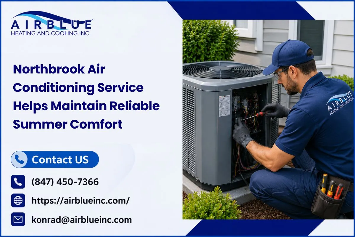 Northbrook Air Conditioning Service Helps Maintain Reliable Summer Comfort