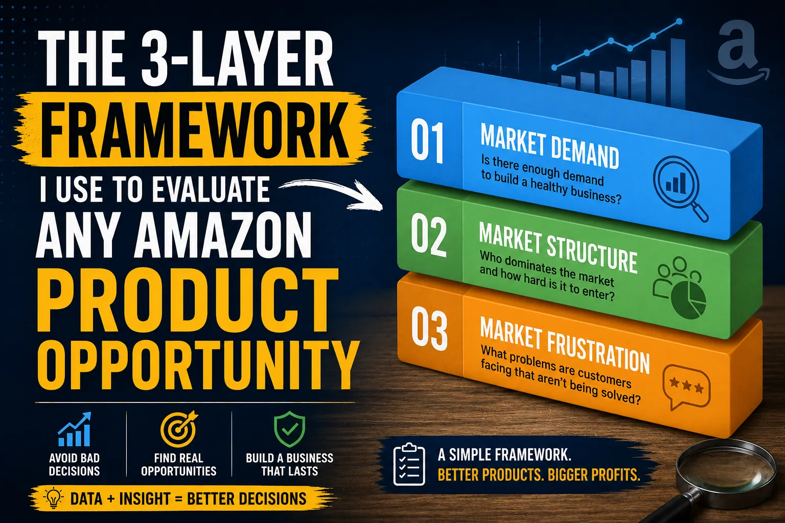 The 3-Layer Framework I Use to Evaluate Any Amazon Product Opportunity