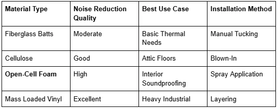 Why Thin Walls Cause Noise Problems and How Open-Cell Foam Services Help
