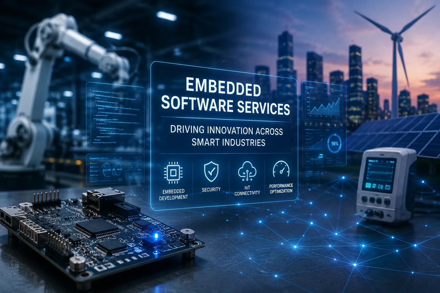 Embedded Software Services Driving Innovation Across Smart Industries