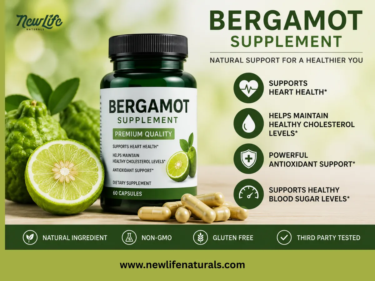Why Bergamot Supplements Are Gaining Popularity for Heart Health | New Life Naturals