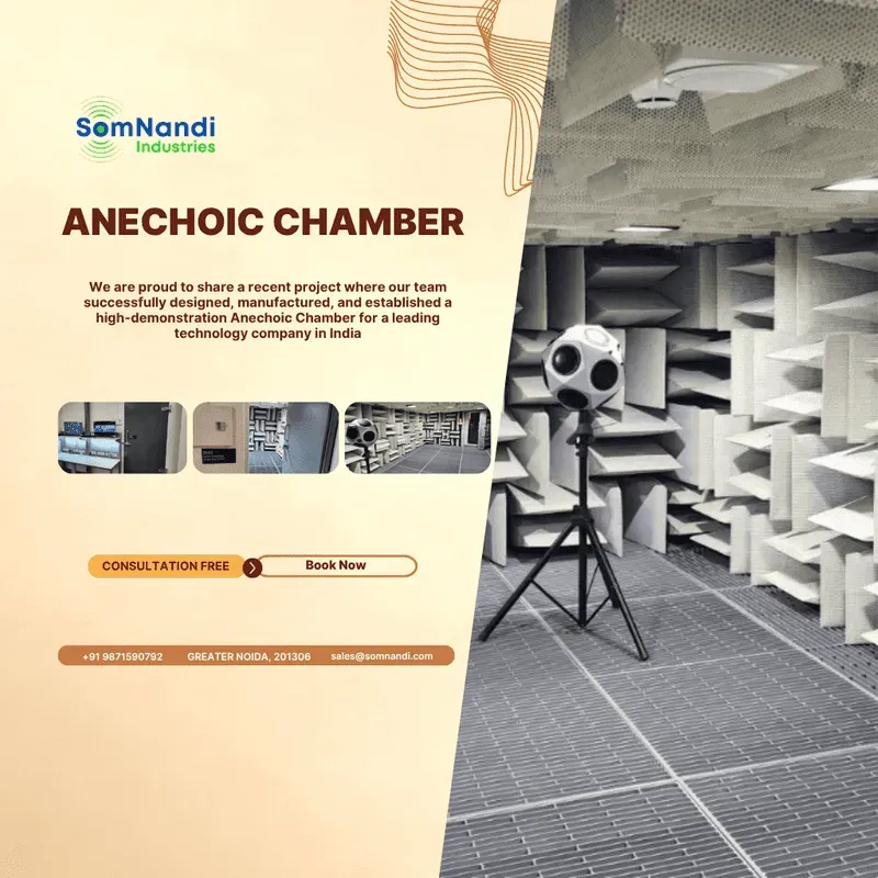 Anechoic Chamber Design Explained: Engineering the World's Quietest Rooms with SomNandi Industries
