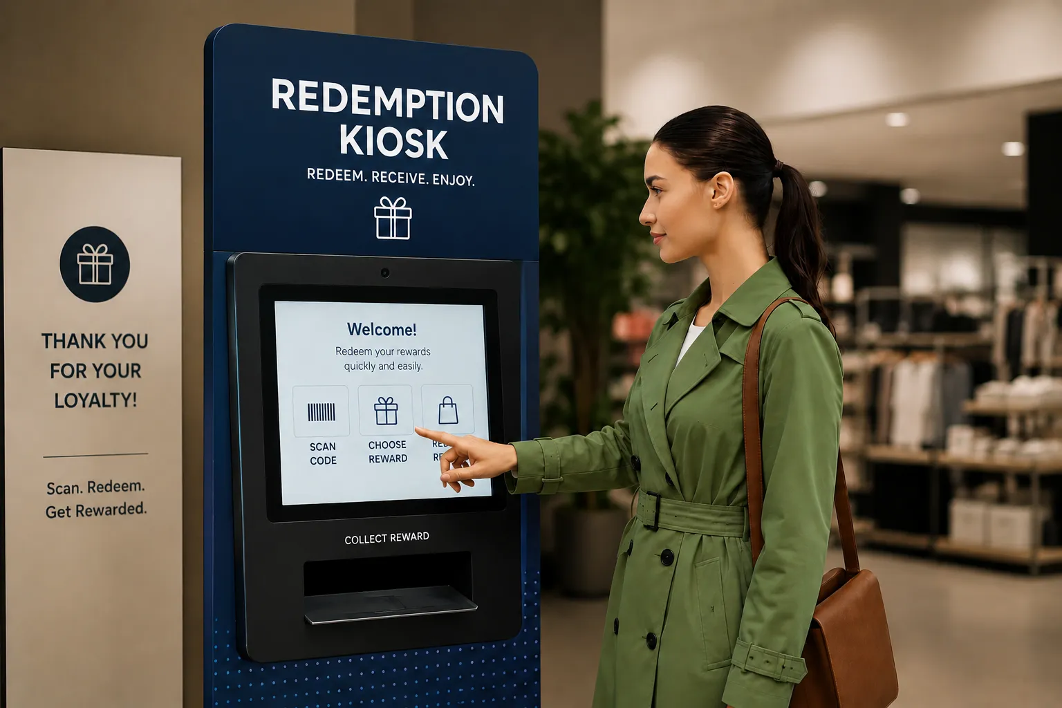 Boost Engagement and Sales with Innovative Redemption Kiosk Solutions