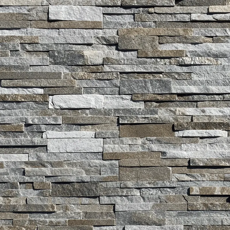 Ledger Stone & Stacked Stone Fireplace Design Inspiration