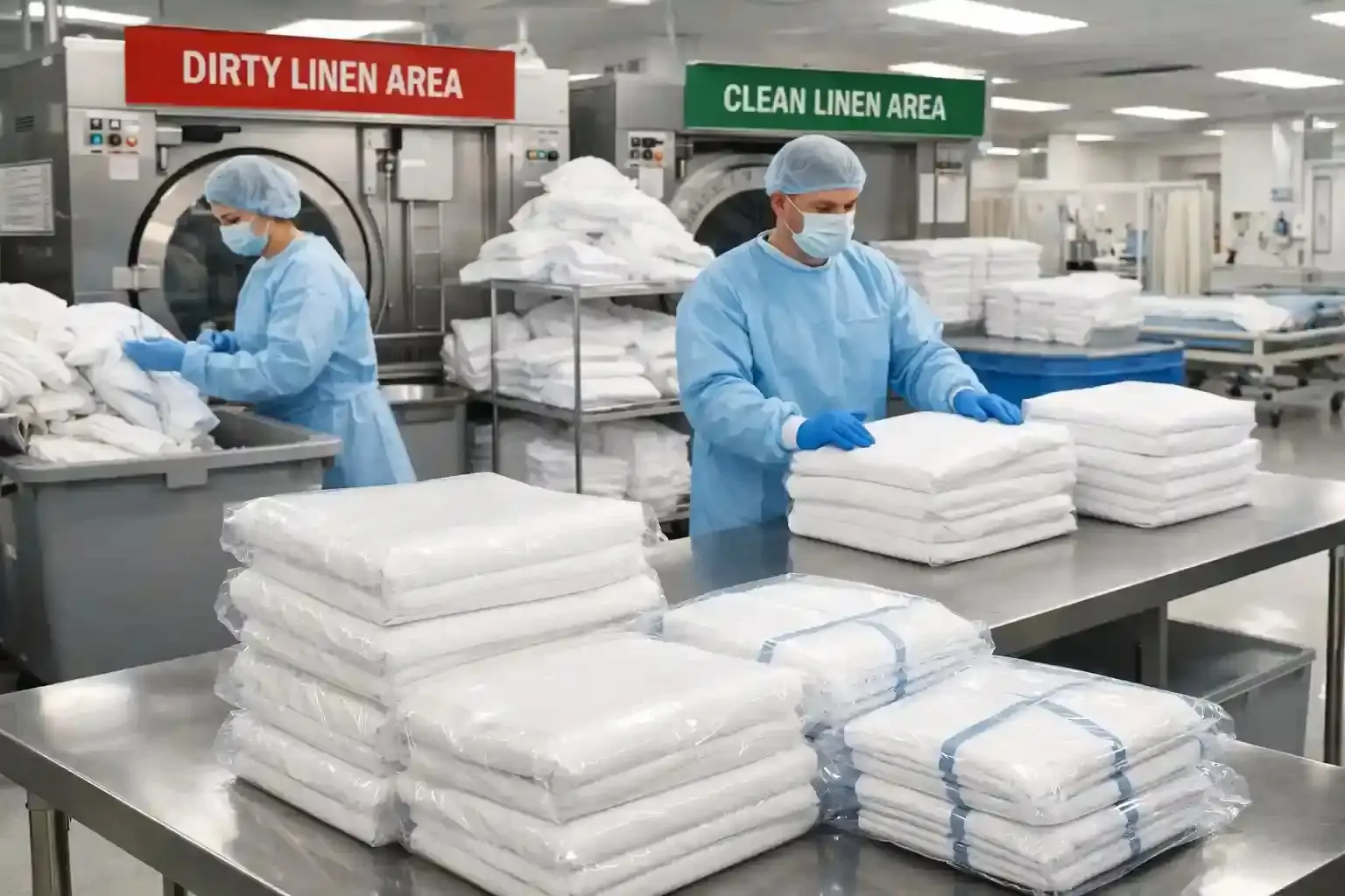 Hospital Linen Management: Top Challenges and How Rental Solutions Improve Healthcare Efficiency