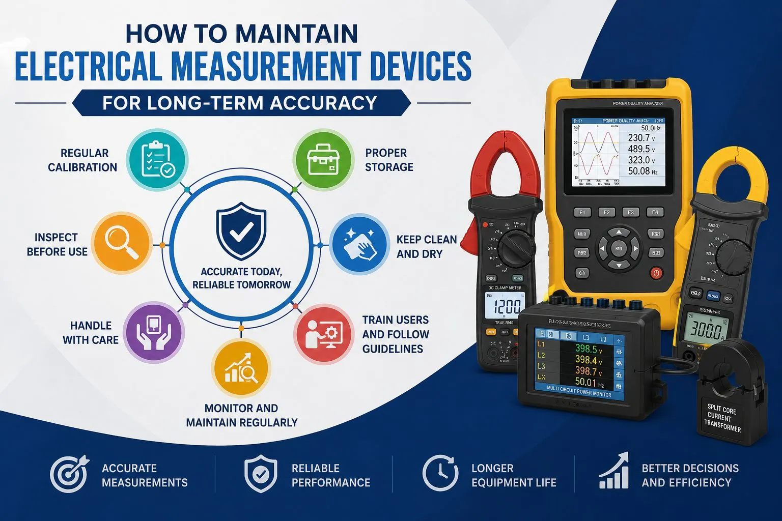 How to Maintain Electrical Measurement Devices for Long-Term Accuracy