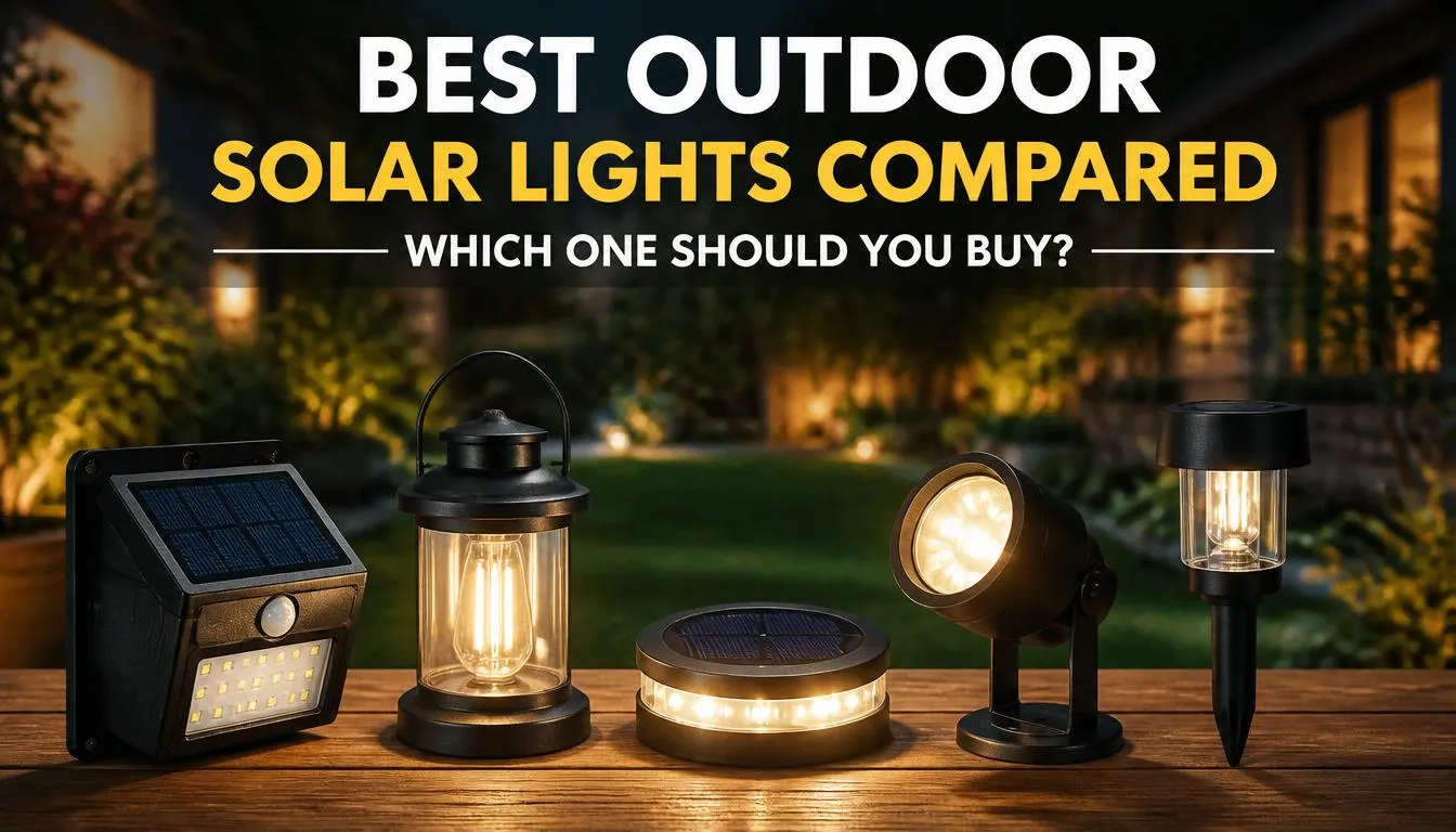 Best Outdoor Solar Lights Compared: Which One Should You Buy?
