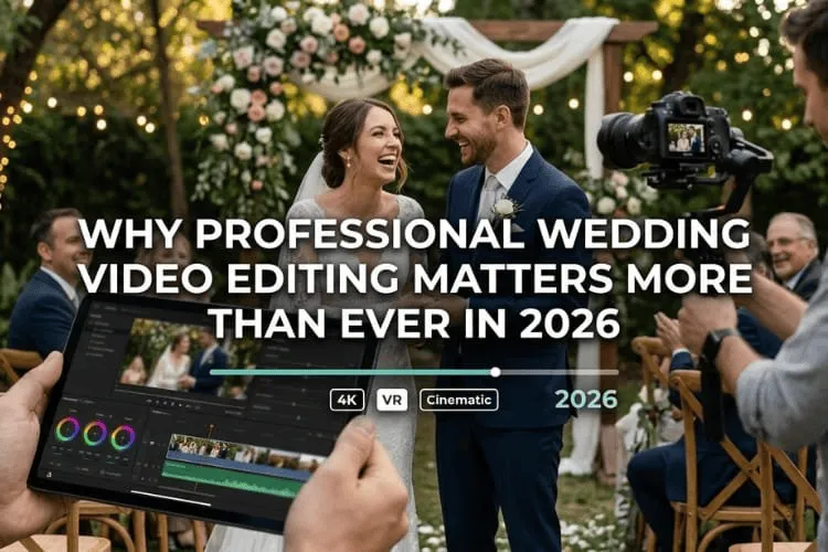 Why Professional Wedding Video Editing Matters More Than Ever in 2026