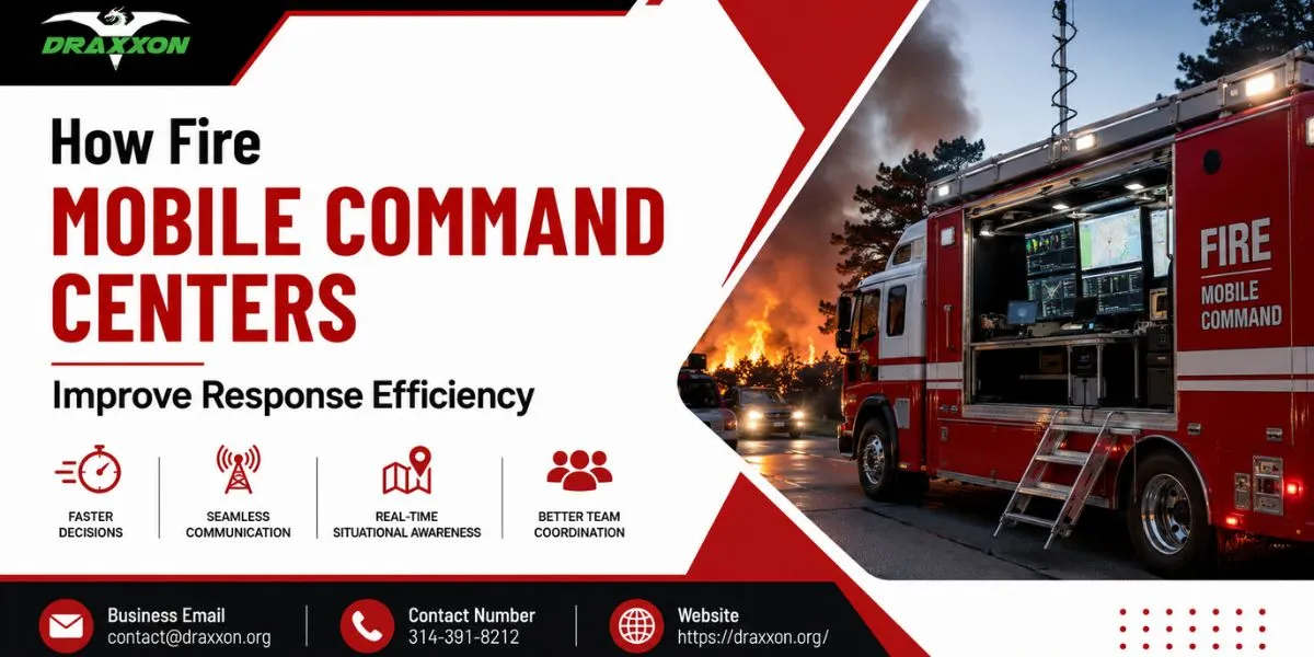 How Fire Mobile Command Centers Improve Response Efficiency