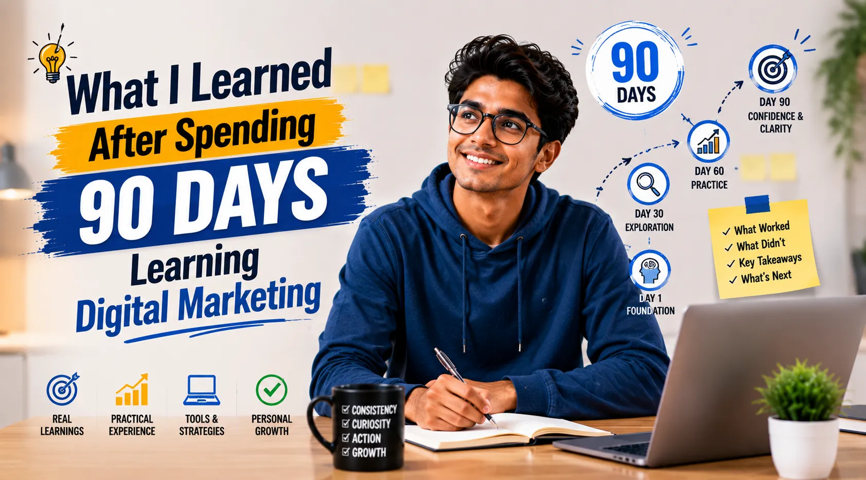 What I Learned After Spending 90 Days Learning Digital Marketing